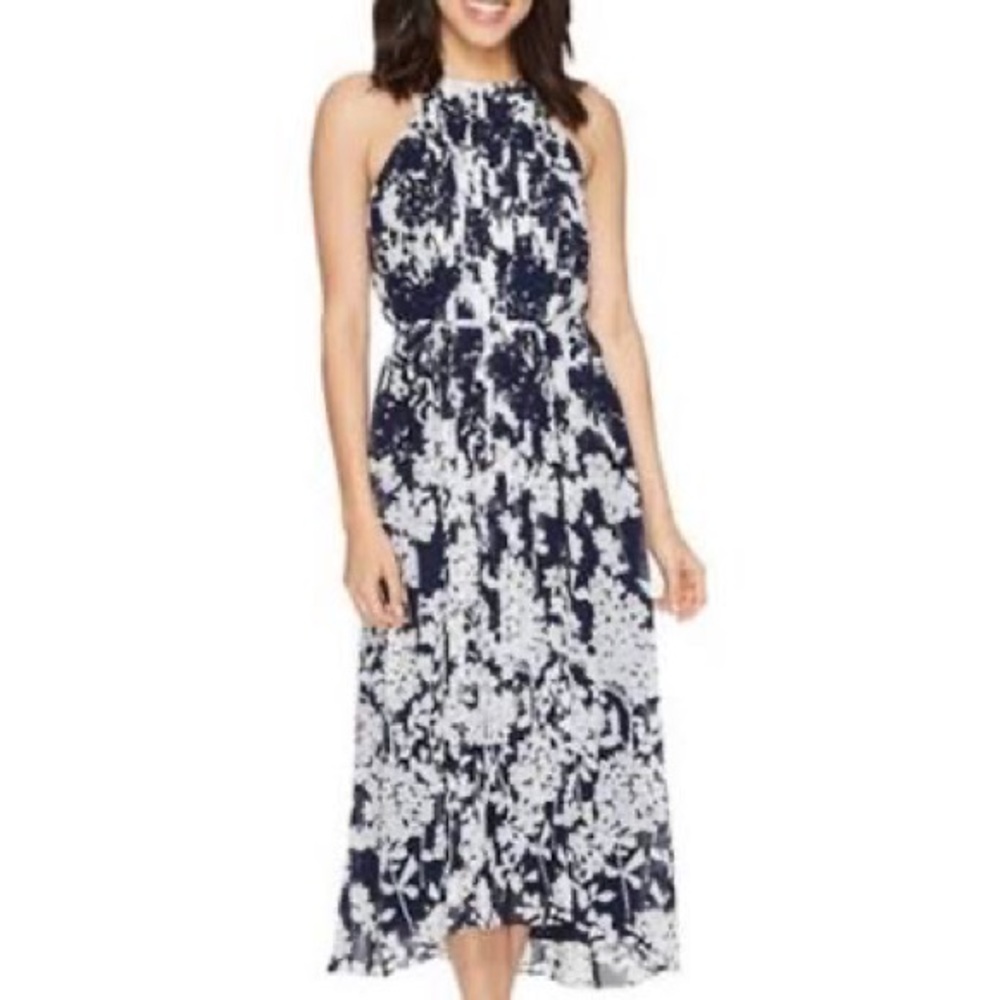 Donna Morgan Floral Midi Dress